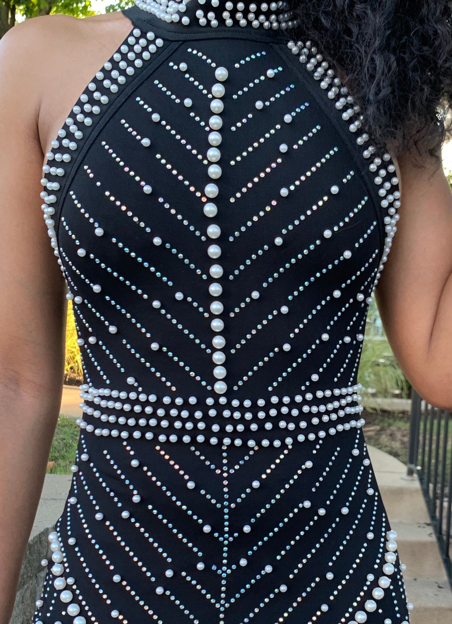 Dripping in Pearls Dress