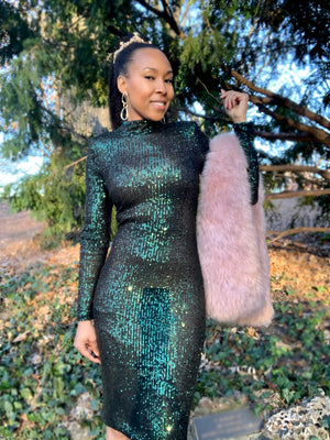 Emerald Goddess Dress TheZven Emerald Goddess Dress TheZven