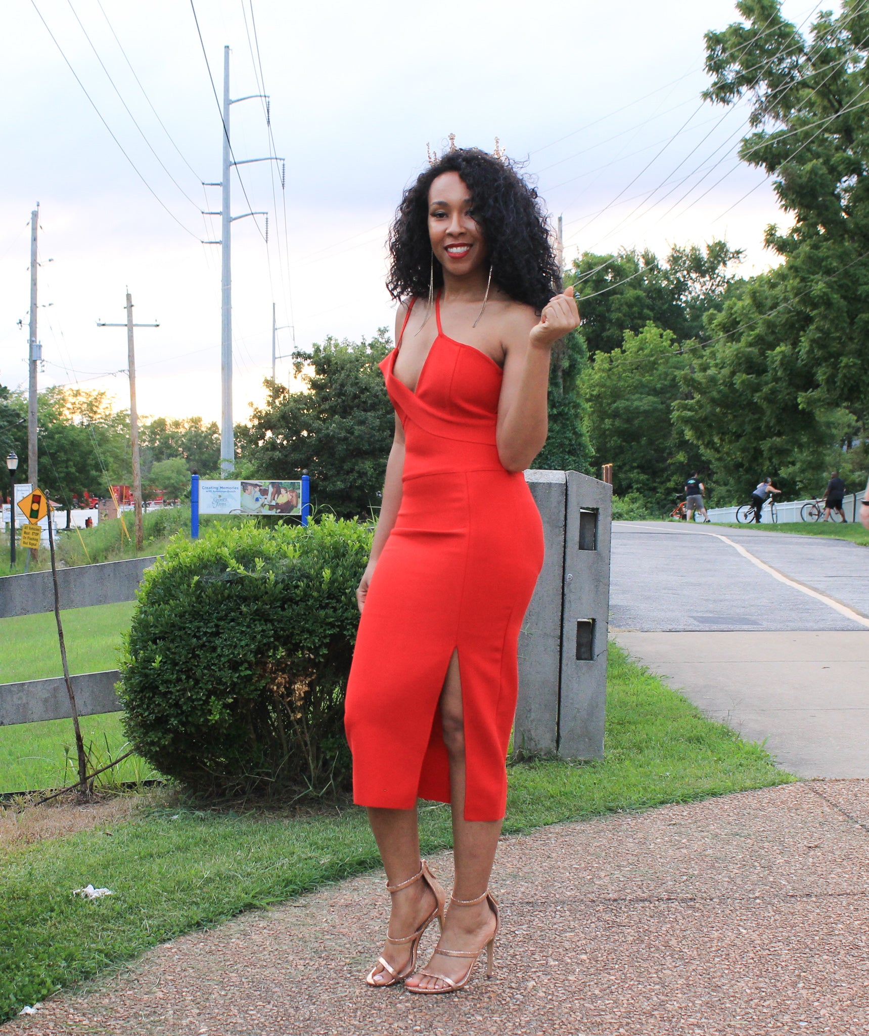 Strawberries and Wine Dress