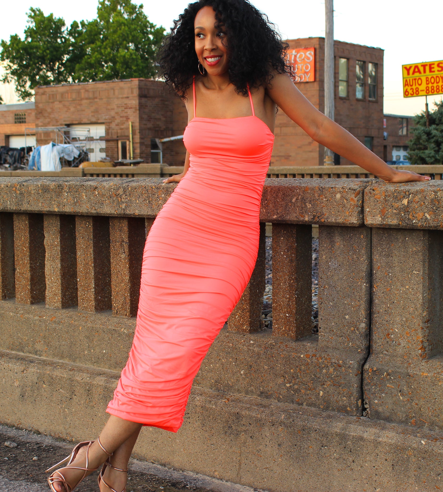 sunset bodycon dress Sunset Skies Mini Dress
